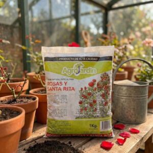 Abono Natural especial para Rosas y Santa Rita
